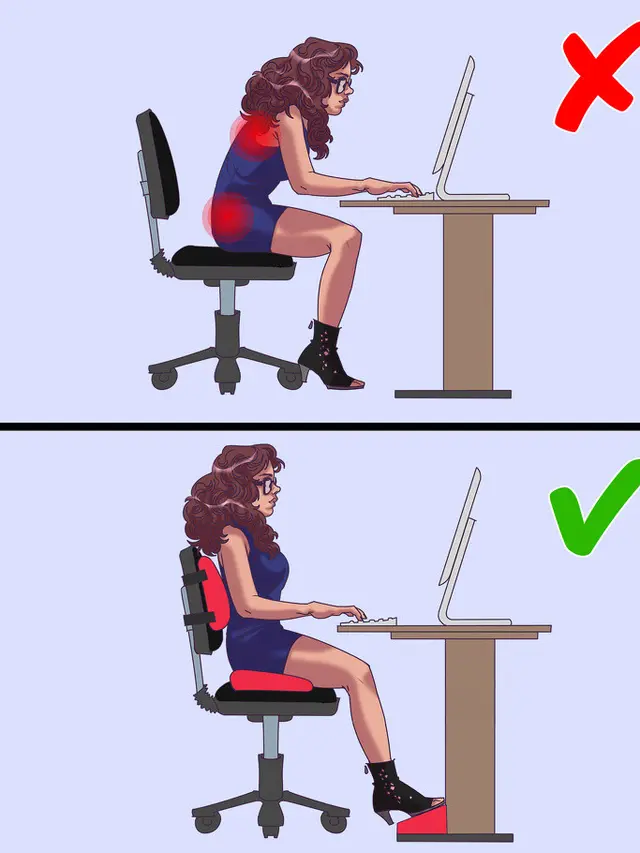 8 Kebiasaan Buruk Saat Duduk Ini Dapat Bahayakan Kesehatan Pekerja Kantoran