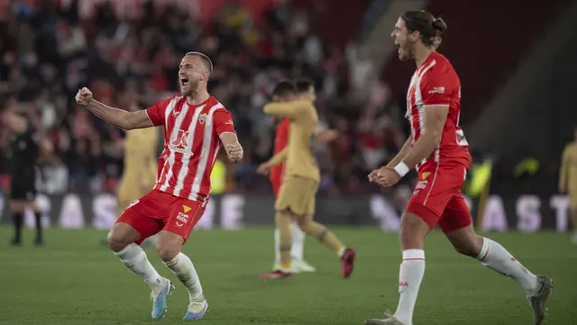 Foto: Perburuan Gelar Juara Barcelona Tersandung Klub Peringkat Ke-15 Liga Spanyol
