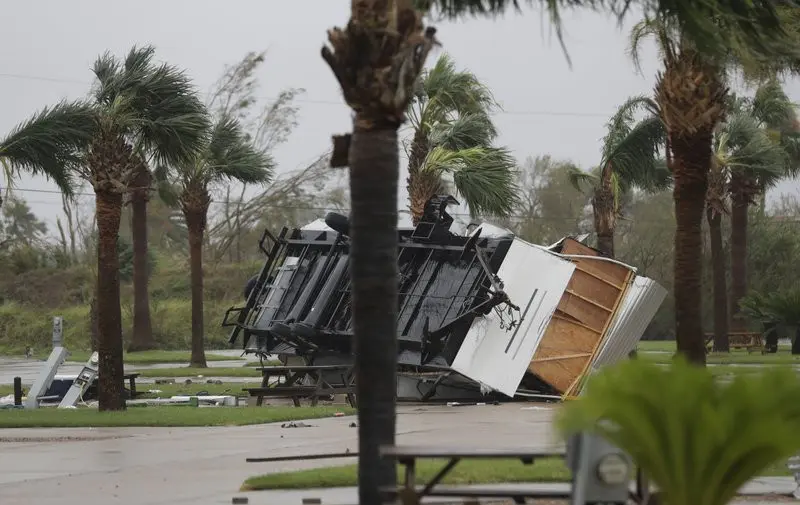 Badai Harvey di Texas Buat Sejumlah Kerusakan dan Banjir Besar