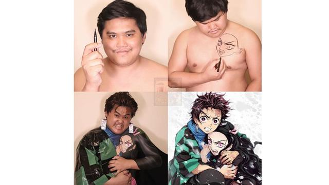 6 Cosplay Low Budget Anime Kimetsu No Yaiba Ini Bikin Ngakak