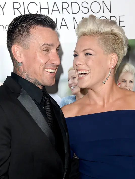 Bangga mengumumkan kehamilan ke-2nya, Pink pernah mengatakan dengan malu-malu bahwa dirinya hanya ingin memiliki dua orang anak. (AFP/Bintang.com)