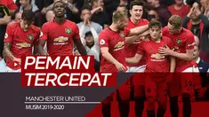 Berita video pemain-pemain Manchester United yang sementara tercatat tercepat pada awal musim 2019-2020. Siapa sajakah?