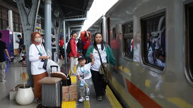 PT PLN (Persero) bersama Kementerian Badan Usaha Milik Negara (BUMN) membuka program Mudik Gratis BUMN 2025 dengan tema "Mudik Aman Sampai Tujuan". (Foto: PLN)