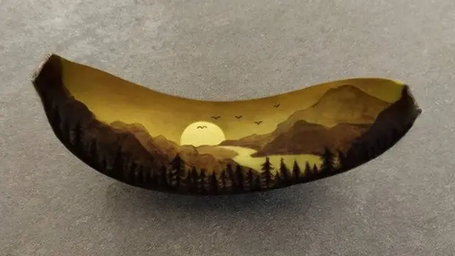 karya seni pisang