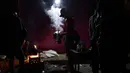 Beberapa pengungsi mengungkapkan bagaimana malangnya hidup mereka karena serangan Israel. (AP Photo/Fatima Shbair)