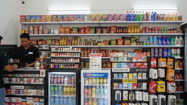 Pemanfaatan Jendela Depan (Warung Modern)