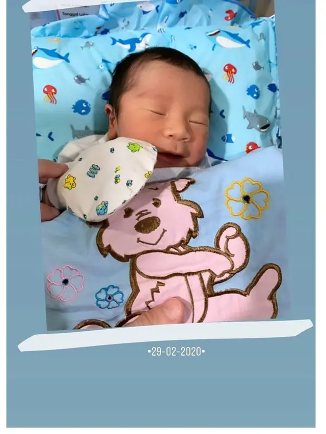 7 Potret Anak Kedua Jill Gladys yang Baru Lahir, Menggemaskan
