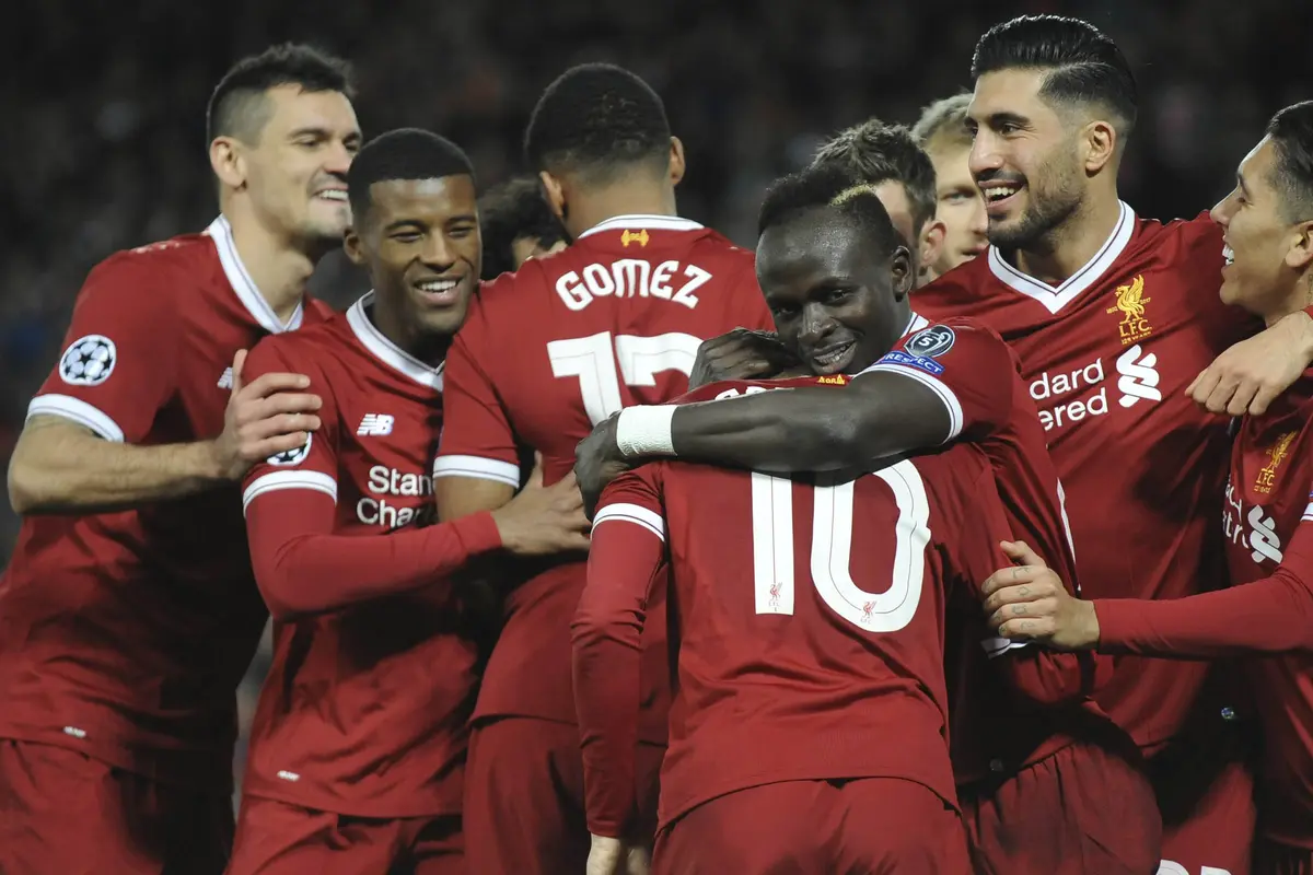 FOTO: Liverpool Pesta 7 Gol ke Gawang Spartak Moskow