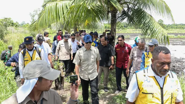 Kunjungi Kawasan Transmigrasi Salor di Merauke, Menteri Iftitah Sampaikan Pesan Presiden untuk Bangun Papua
