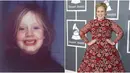 Siapa sangka bahwa gadis kecil dengan gigi bolong ini akan menjadi superstar di kemudian hari? Ya, ini adalah Adele yang berpose di dalam sebuah ‘photo-booth’. (via glamourmagazine.co.uk – AFP/Bintang.com)