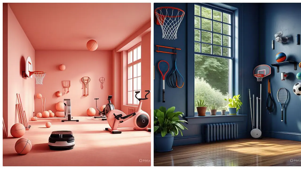 9 Inspirasi Warna Ruang Gym di Rumah