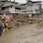 154 orang tewas akibat banjir besar di Mocoa Selatan, Kolombia.  (Liputan 6 SCTV)