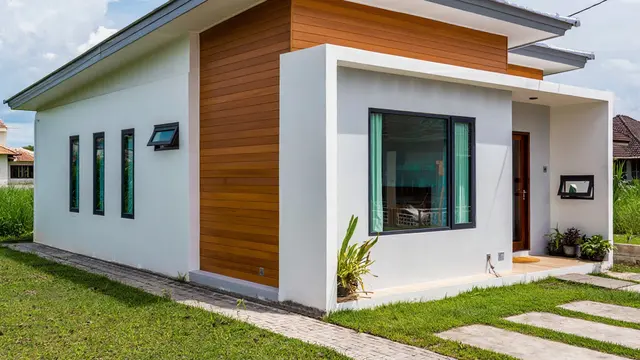 Desain Rumah 1 Lantai Ukuran 6x10 dengan 3 Kamar dan 1 Kamar Mandi (AI)