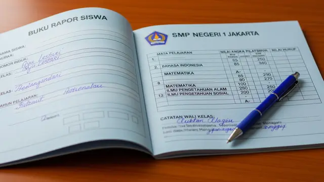 Buku Rapot Siswa