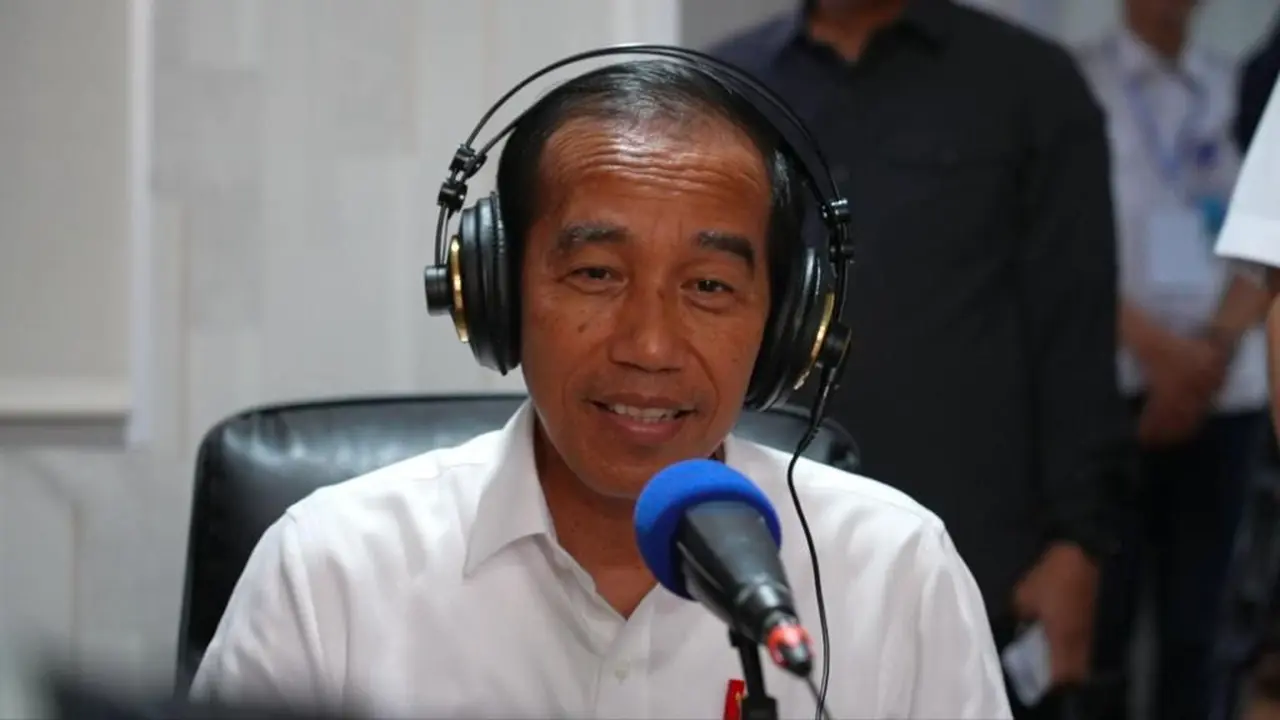 Jokowi Siaran dari RRI IKN