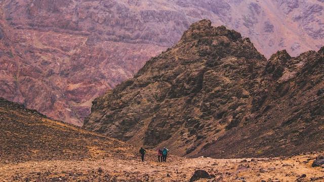 Ilustrasi Gunung Toubkal