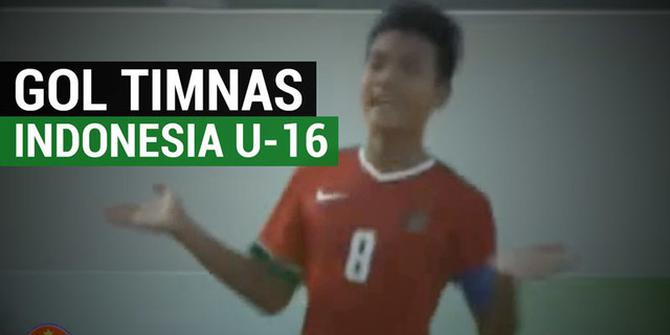 VIDEO: Gol Timnas Indonesia U-16 ke Gawang Vietnam dengan Kerja Sama Apik