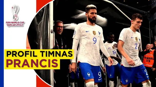 VIDEO: Profil Timnas Prancis di Piala Dunia 2022