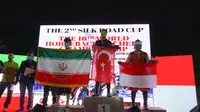 Indonesia sukses juara 3 di Kejuaraan Dunia Panahan Berkuda di Iran