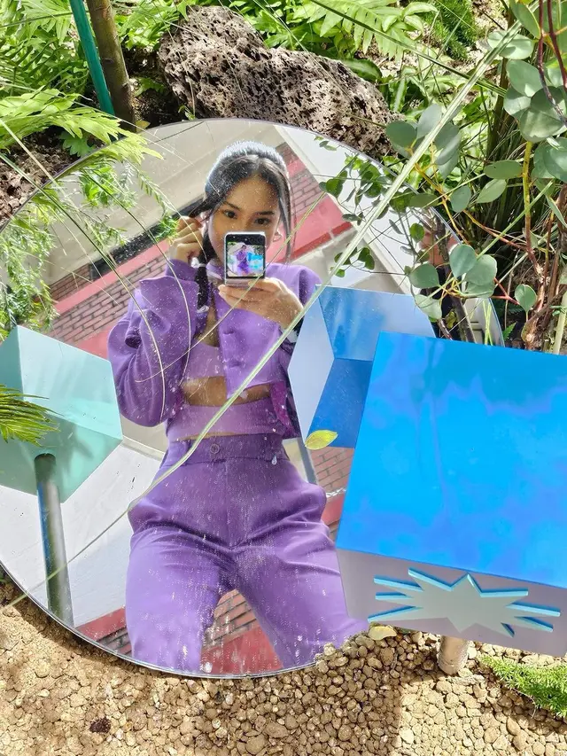 Anya Geraldine berdandan ala idol Korea (Instagram/anyageraldine)