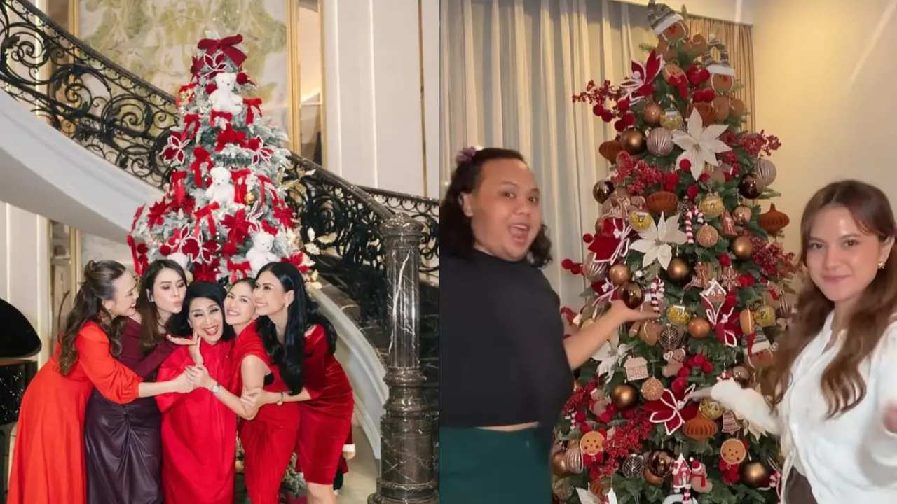 Pohon Natal Artis Indonesia