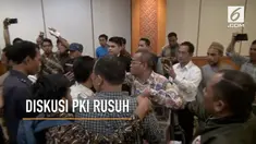 Diskusi membahas kebangkitan PKI mendadak rusuh setelah terjadi perbedaan pendapat antara panitia dan peserta.