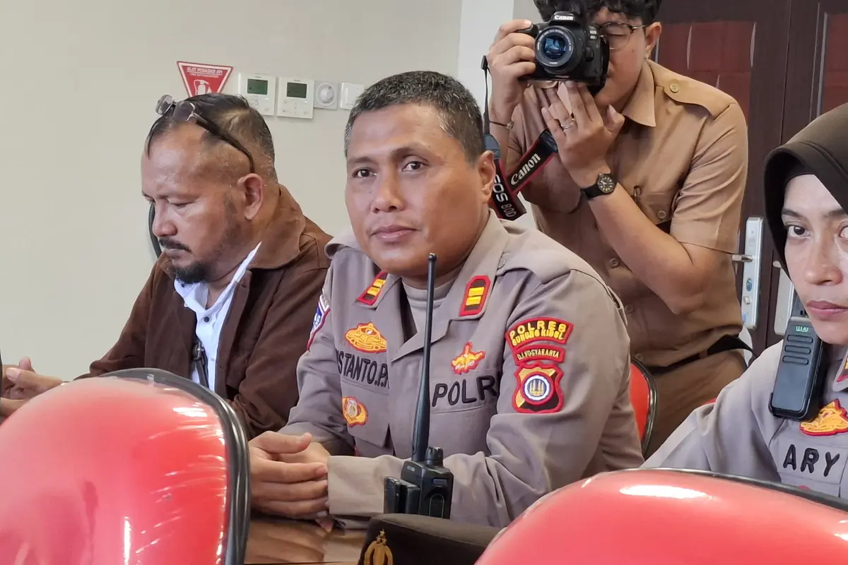 Kasatbinmas beserta Kaporles Gunungkidul