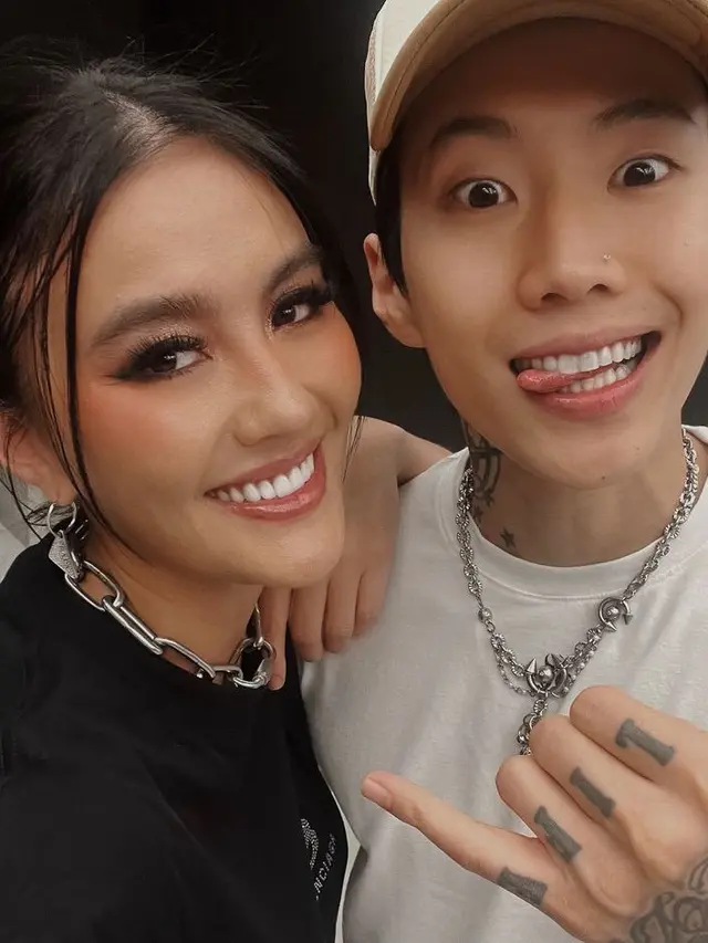 Agnez Mo saat Berada di Korea Selatan. [@agnezmo]