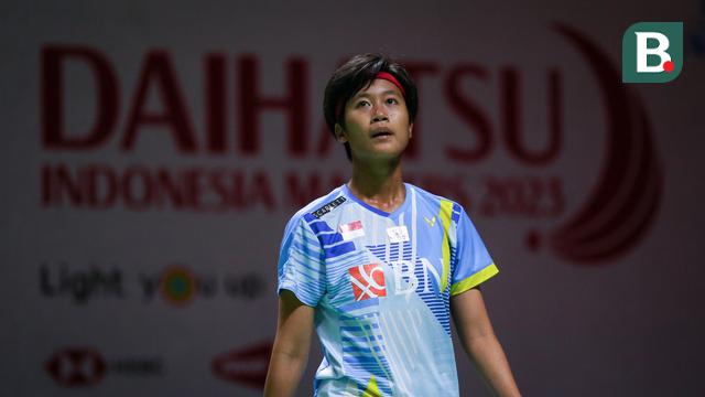 Foto: Gregoria Taklukkan He Bing Jiao untuk Tembus Perempatfinal Indonesia Masters 2023, Putri KW Kandas