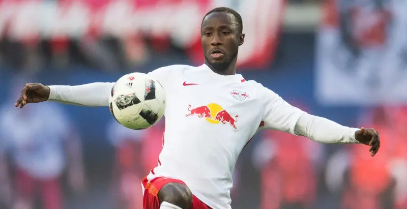 Gelandang RB Leipzig , Naby Keita. (AFP/Robert Michael)