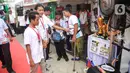 Sejumlah penyandang disabilitas menghadiri acara puncak peringatan Hari Disabilitas Internasional 2019 di Plaza Barat Gelora Bung Karno, Jakarta, Selasa (3/12/2019). Acara ini mengangkat tema 'Indonesia Inklusi, Disabilitas Unggul'. (Liputan6.com/Faizal Fanani)