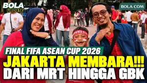 Jakarta Membara Jelang Final FIFA ASEAN Cup 2026, Suporter Berdatangan dari MRT hingga GBK