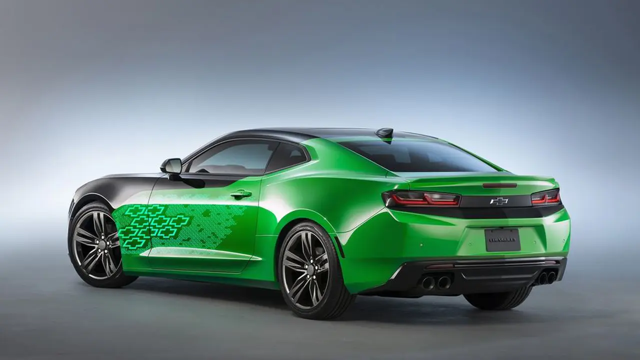 Chevrolet Camaro Ini Catnya Berpendar Hijau