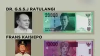 Terpilih 10 nama pahlawan nasional yang gambarnya akan masuk ke dalam desain uang baru Republik Indonesia.
