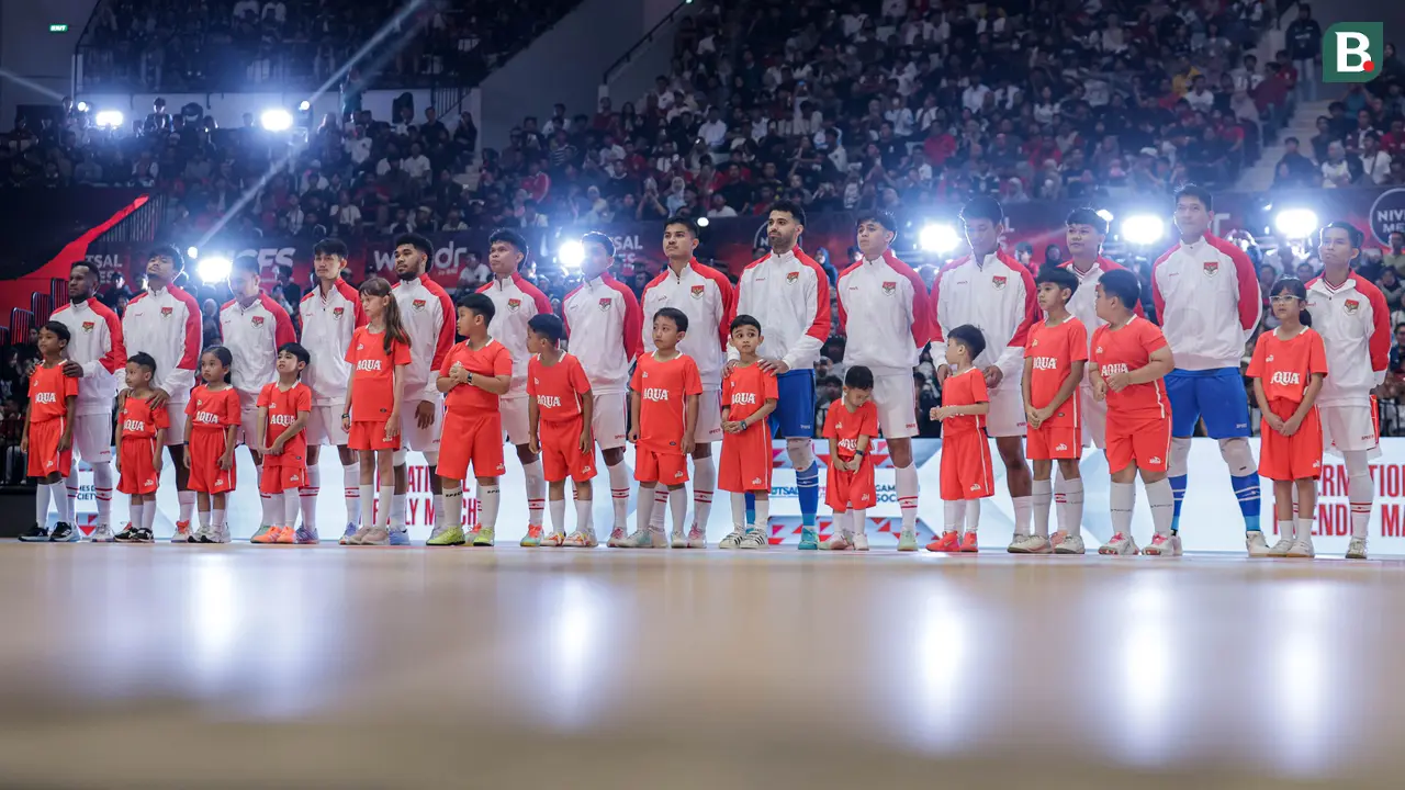 Foto: Timnas Futsal Indonesia Tumbangkan Australia dalam Laga Bersejarah di Indonesia Arena