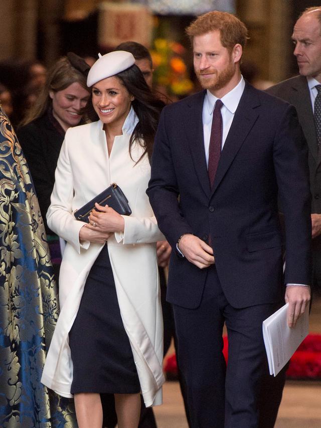 Meghan Markle dan Pangeran Harry  Hadiri Acara Commonwealth Service