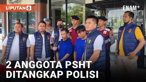 VIDEO: 2 Anggota PSHT Ditangkap Usai Buron