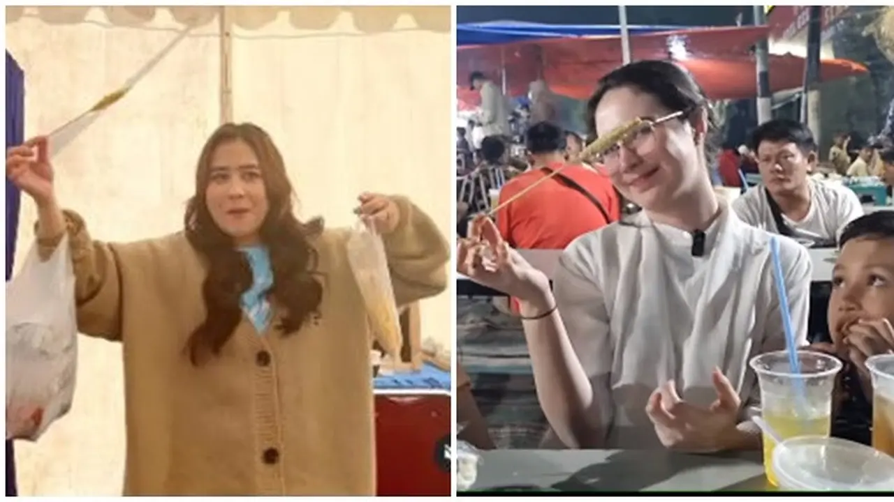 Potret 6 Artis Makan Telur Gulung Ini Curi Perhatian, Jajanan Jadul Jadi Favorit