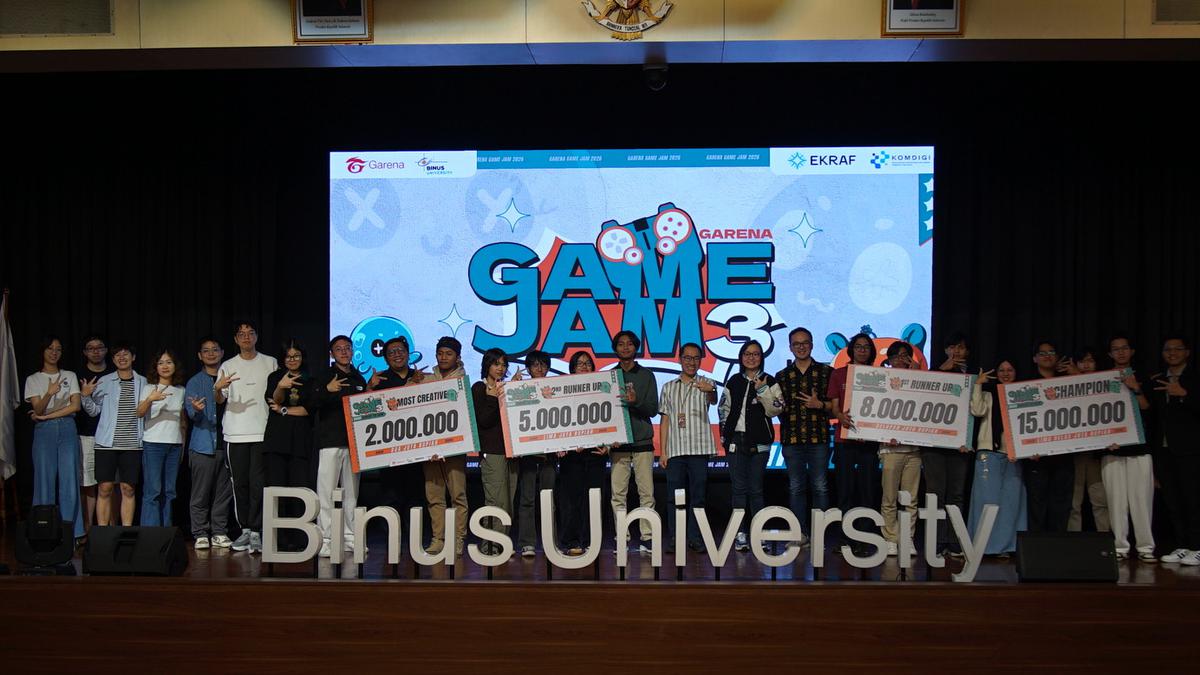 Garena Game Jam 3 Hasilkan 37 Game, Tim UI Borong Juara dan Runner Up