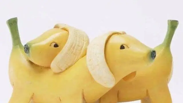 6 Kreasi Pisang Bentuk Hewan Ini Estetik Banget, Kreatif