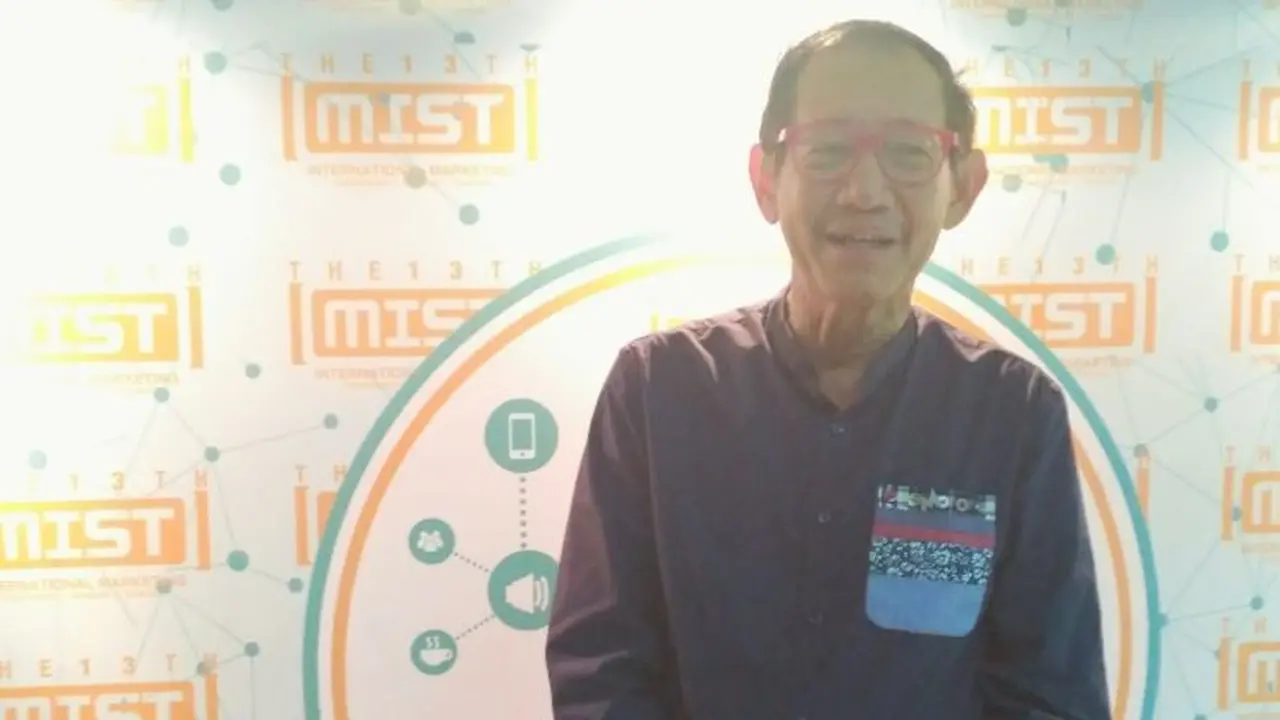 Founder and Chairman MarkPlus, Inc Hermawan Kertajaya. (Achmad Dwi/Liputan6.com)