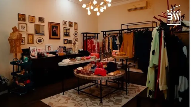 7 Potret Walk In Closet Milik Rossa, Berkonsep Bak Sebuah Butik