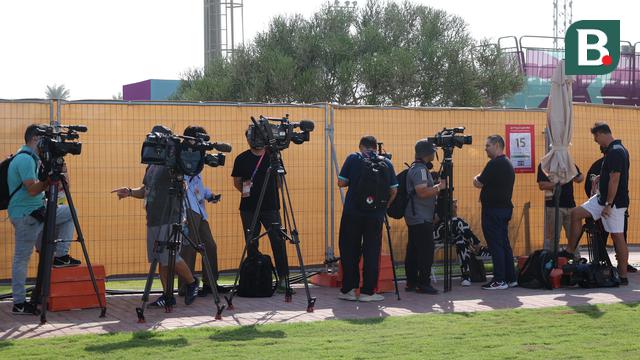 Antusiasme Media Meliput Latihan Timnas Portugal