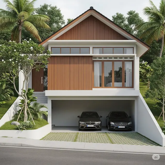 Model Rumah Sederhana Keren. Foto: Gemini