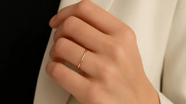 7 Model Cincin Emas Simple Buat yang Suka Enggak Ribet, Tetap Berkelas dan Elegan
