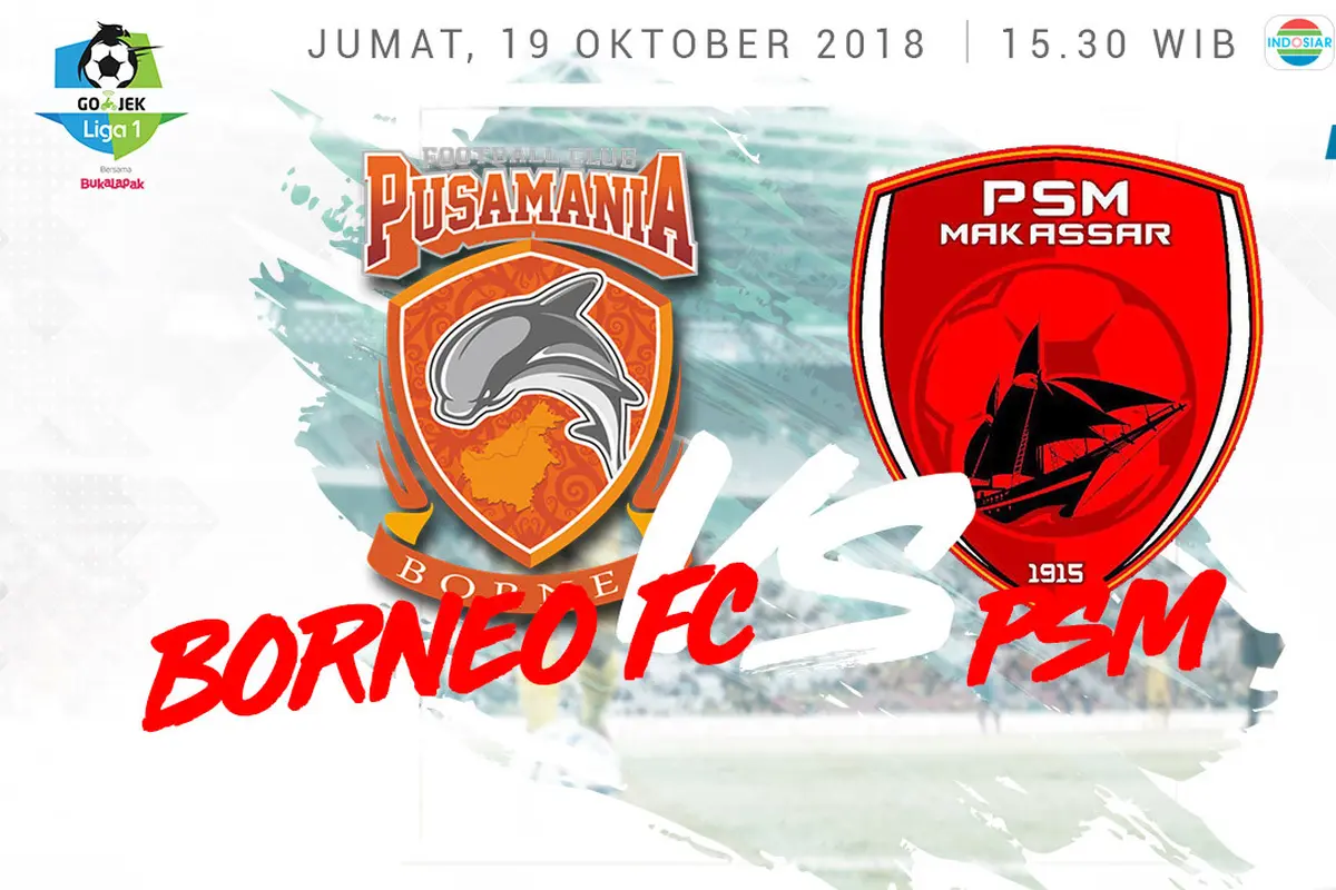 Pusamania Borneo FC Vs PSM Makassar