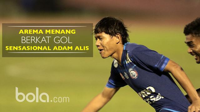 Berita video cuplikan gol Adam Alis yang tercipta dengan sensasional saat mengalahkan Sriwijaya FC pada perempat final Piala Presiden 2017.