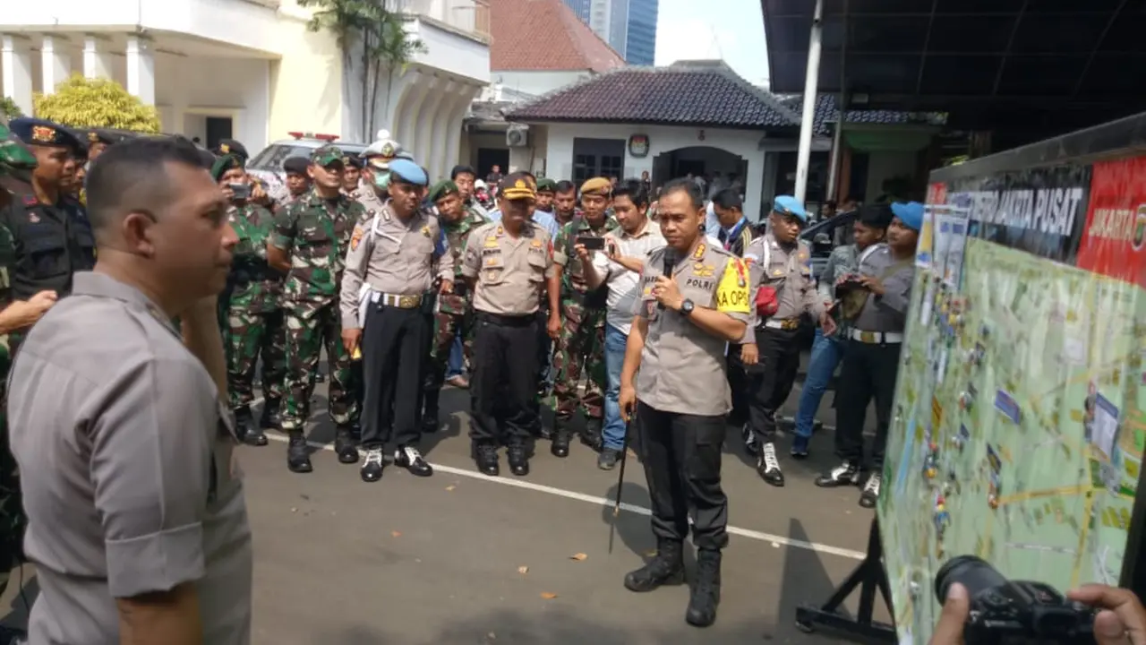 Massa FUI Akan Geruduk KPU, Polisi Turunkan Ribuan Personel