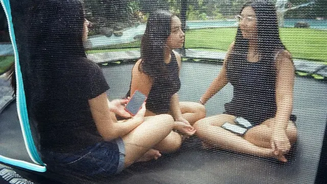 Khirani Anak Mayangsari Liburan di Bali