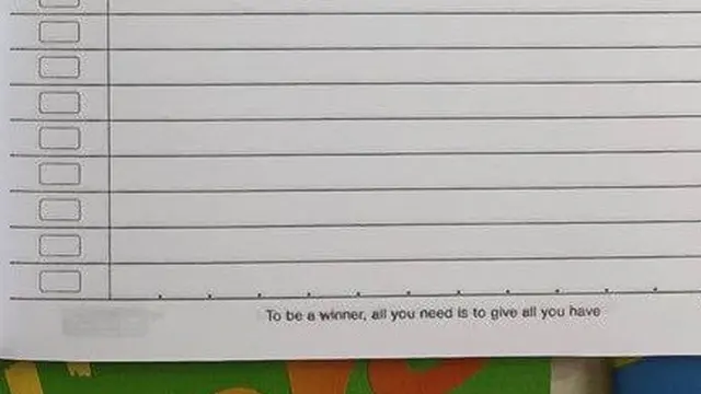 Kata Mutiara di Buku Tulis